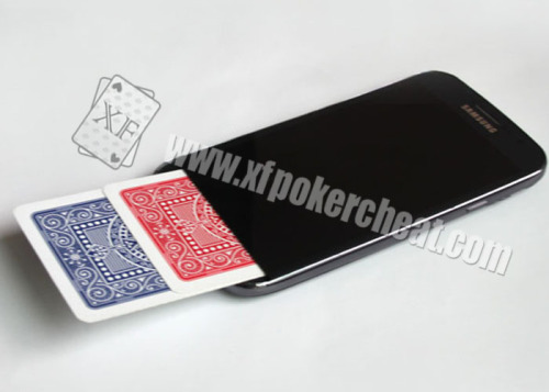 Black Plastic Samsung S5 Mobile Poker Cheat Device Gambling Cheating Devices