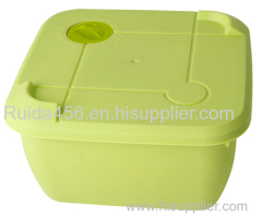 China manufacturer PP airtight microwave plastic salad bowl with lid
