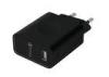 6.9V 2A Black Power Supply Adaptors Quick Charging 3.0 USB Phone Charger