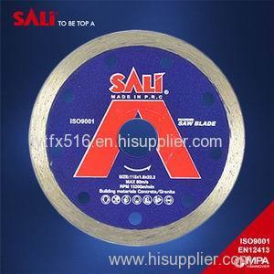 Continues Rim Diamond Saw Blade