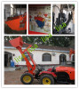 4.China Tractor wheel loaders ZL-904 with 300kg rated load