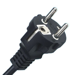 VDE power cord H03VVH2-F 3*0.75mm2