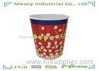 64OZ Popcorn Buckets Disposable Food Containers Paper Material