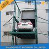 3000kgs 4 post Car Hydraulic Elevator Lift Widely for Warehouses / Factories / Garage