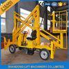 Automatic 4 Wheels Articulated Vehicle Mounted Boom Liftfor 8m - 14m Aerial Work