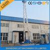 Hydraulic Mobile Telescopic Ladder Aerial Work Platform Lift With 150kgs Loading 19m Height