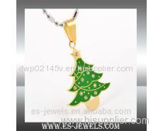 Christmas Pendant Tree Style Jewelry Manufacturer ES0197