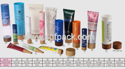 19MM/70-180ml plastic tube for cosmetics packaging