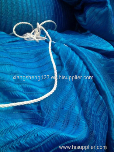 Flame retardant polyester fiber network