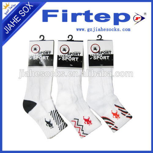 Classical terry bottom sport socks running socks