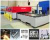 Custom Shape Thin Metal Workpieces cnc laser cutter machine / sheet metal cutter