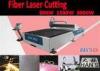 Lower Running Cost CNC Laser Cutting Machine for Aluminum / Brass Plates Cutting