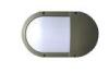 Square / Round / Oval LED Outside Bulkhead Lights IK10 High Lumen Energy saving