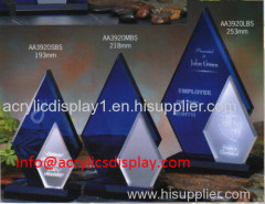 Factory cheep acrylic award trophy