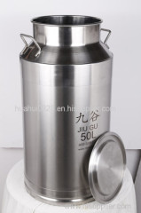 Lowest price for stainless steel can 304 food grade bucket