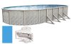 15'x30'x52&quot; Oval MEADOWS Above Ground Swimming Pool & Liner Kit