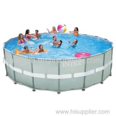 Intex 18ft X 52in Ultra Frame Pool Set with Filter Pump & Saltwater System