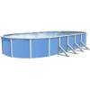 15x30 Foot Oval 48 Inch Steel Wall Blue Vista Above Ground Pool