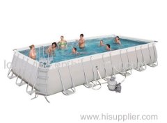 Bestway Power Steel Rectangular Frame Pool Set 24 12 52