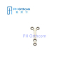 Titanium Mini Y-shaped Plate for Maxillofacial Surgery thickness 1.0mm 4 holes with bridge