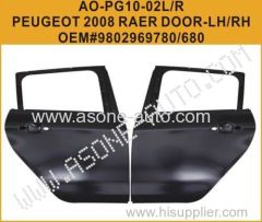 AsOne Peugeot 2008 Rear Door For Iron Car Panel Replacement