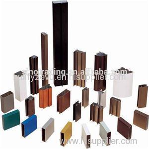 Powder Coating Building Aluminum Curtain Profiles