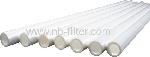 Tubular micro-filtration membrane for waste water treatment