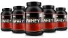 Gold standard 100 % whey protein and protein isolates