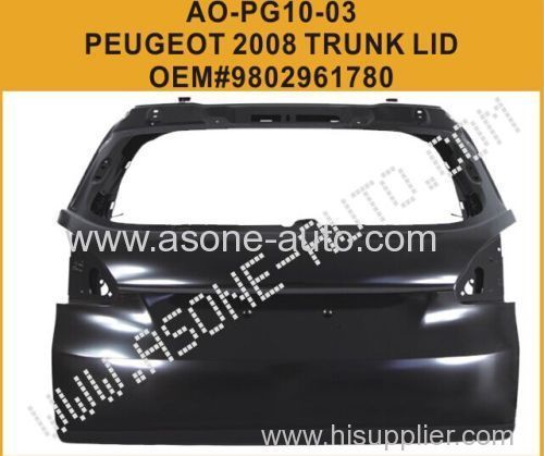 AsOne Tail Gate For Peugeot 2008 Metal Body Parts