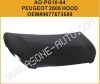 AsOne Auto Engine Hood/Bonnet For Peugeot 2008