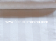 hotel or hospital medical striped satin 100% cotton fabric for bed sheets