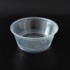 3.25 oz translucent PP Souffle Cup / Portion Cup /Sauce cup with PET lid - 2500 / Case