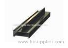 6063 6061 Aluminum Door Extrusions Mill Finished / Anodiziing Extruded Steel Profiles