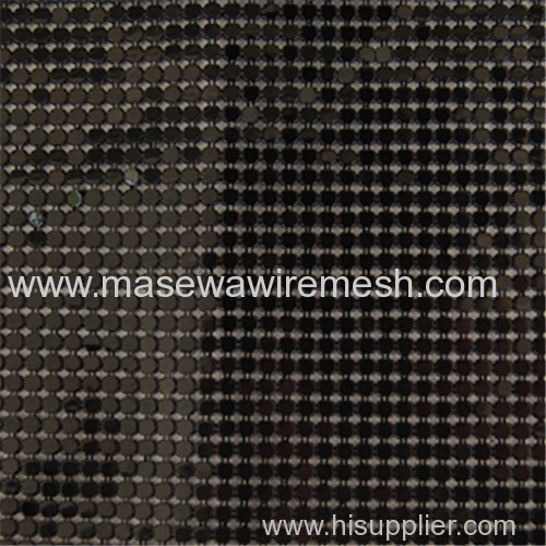 light black metallic cloth curtain