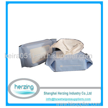 private label custom facial cleaning refresh wet wipes