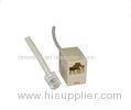 RJ11 Plug to RJ45 Telephone jack / Extension Telephone Cord / Telephone Adapter