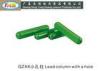 6G lead column with a hole fishing lead weight die casting fishing lead sinker