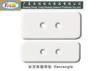 Rectangle 10-13G Lead weights for shower curtains with Long button type