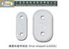 Die casting oval type Lead Curtain Weights with logo 17-50G