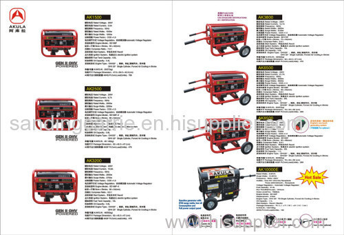 16hp gasoline generator 7 kw