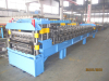 Metal roof panel rollforming machine