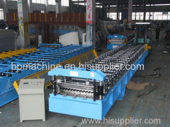 Wall panel roll forming machine