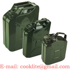 NATO Metal Jerry Can Military-spec Fuel Tank Army Gasoline Diesel Storage Container