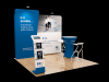 Exhibition booth advetising display(Tension fabric display stand)