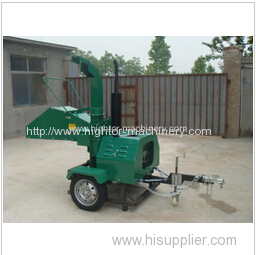 18HP Diesel engine self power wood chipper