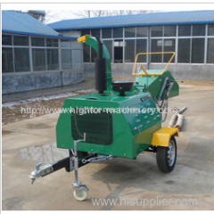 30HP diesel engine self power wood chipper