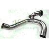 Sliver Exhaust Pipe For BMW R 1100 S Catalytic Converter Cat Eliminator Mid decat Pipe Exhaust