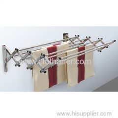 WALL MOUNT ALUMINUM DRYING RACK