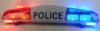 30 inch Red Blue Police Emergency Warning Lightbar/Flashing Terror Caution Lights Bar