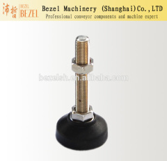 Factory conveyors screw fixed nylon rubber feet